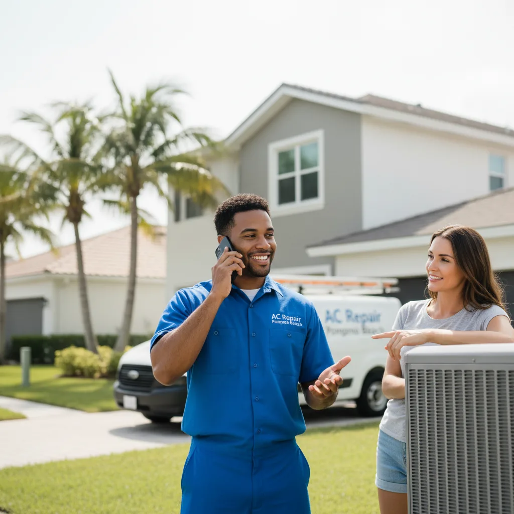 AC Repair Pompano Beach customer support in Daingerfield